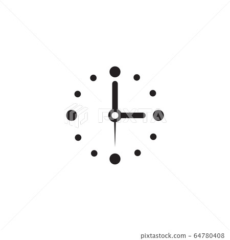 Clock icon logo design vector template Clock icon logo design vector template 64780408