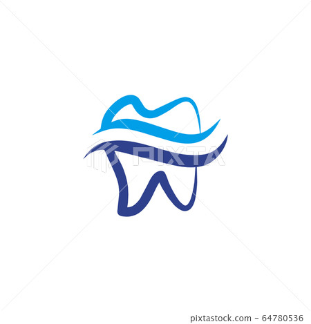 Dental care icon logo design vector illustration Dental care icon logo design vector illustration 64780536