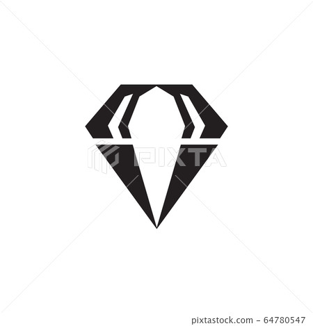 Diamond icon illustration vector template - Stock Illustration ...