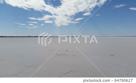 Salt Lake in Australia Salt Lake in Australia 64780627