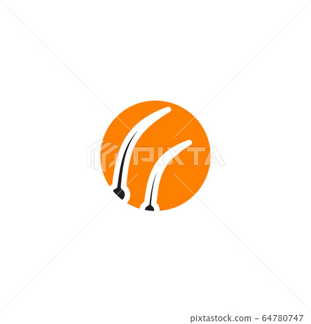Hair treatment icon logo design template 64780747