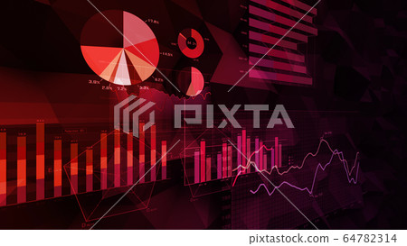業務圖數據圖表數字世界3d圖背景背景 64782314