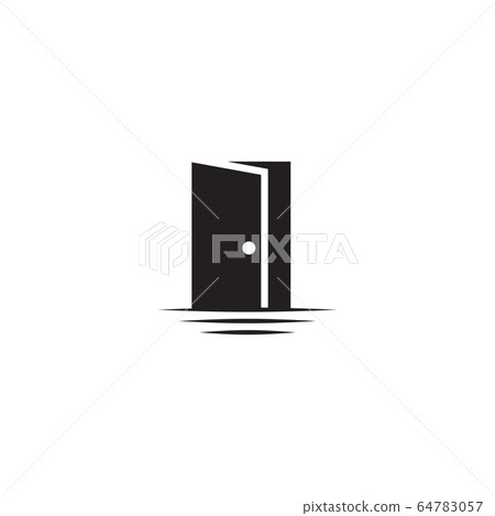 Door logo design vector template 64783057