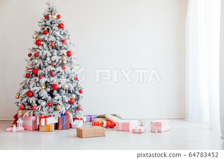 Merry Christmas tree gifts new year House Interior Merry Christmas tree gifts new year House Interior 64783452