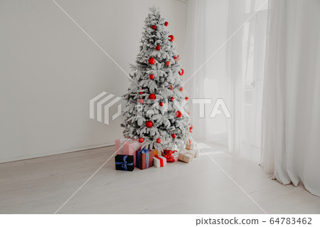Christmas tree Garland lights new year holiday gifts white home decor Christmas tree Garland lights new year holiday gifts white home decor 64783462