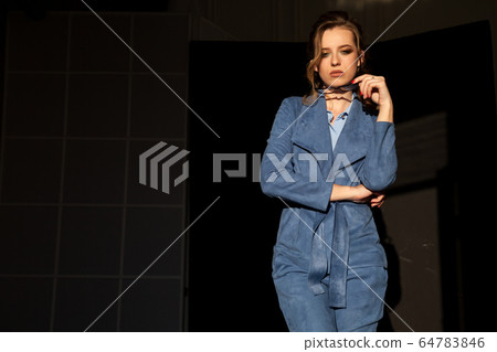 beautiful business woman in business suit office worker beautiful business woman in business suit office worker 64783846