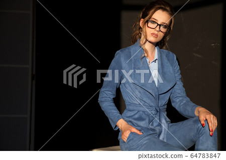 beautiful business woman in business suit office worker beautiful business woman in business suit office worker 64783847