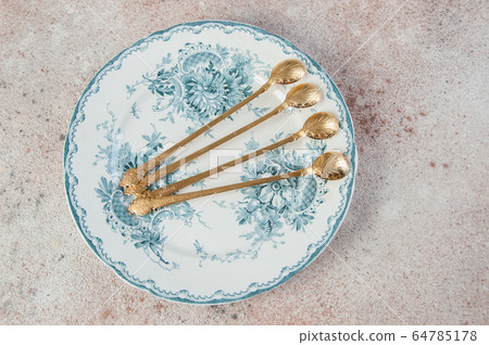 Antique metal cocktail spoons Antique metal cocktail spoons 64785178