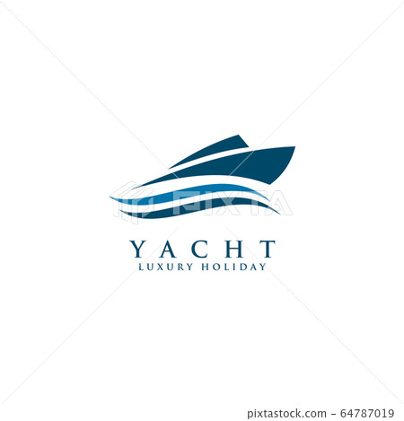 Yacht logo icon design vector template Yacht logo icon design vector template 64787019