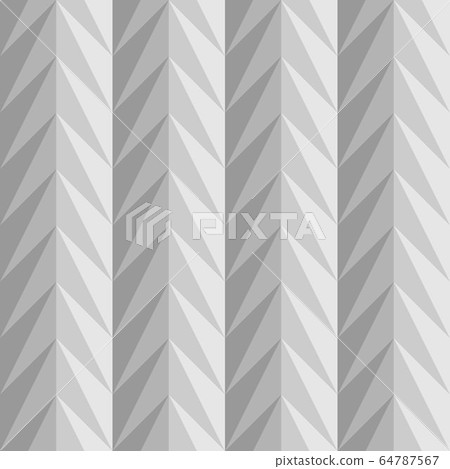 Abstract geometric arrow seamless pattern. Grey 64787567