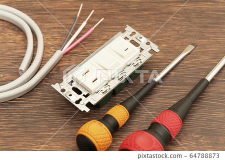 Electrical work image Switch and outlet work Electrical work image Switch and outlet work 64788873