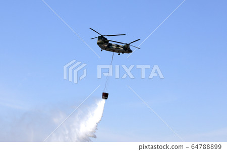 Helicopter SDF helicopter Air SDF helicopter CH-47J 64788899