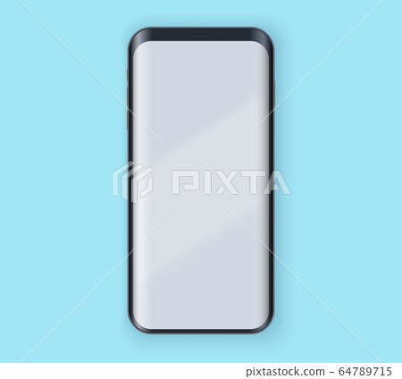 Black Smartphone presentation example mockup Black Smartphone presentation example mockup 64789715
