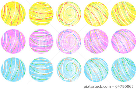 Water Yo-Cartoon 4-Yellow-Purple-Light Blue 64790065
