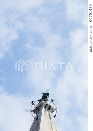 Bronze statue of St Euphemia Bronze statue of St Euphemia 64791429