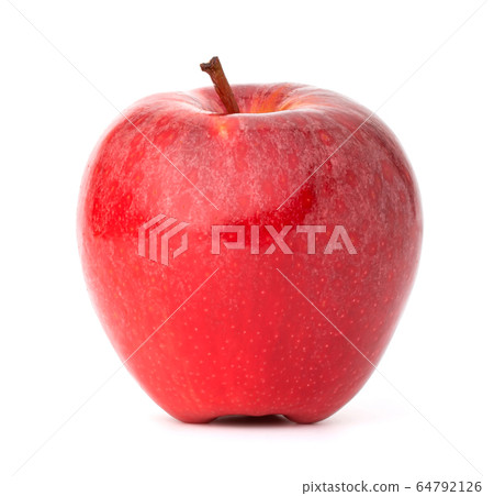 red apple isolate on white background red apple isolate on white background 64792126