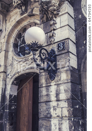 Fragment of old house 64794593