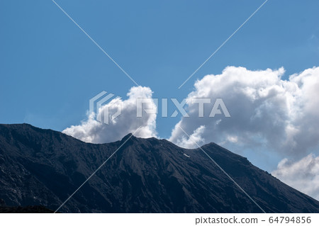 Mountain and sky 64794856