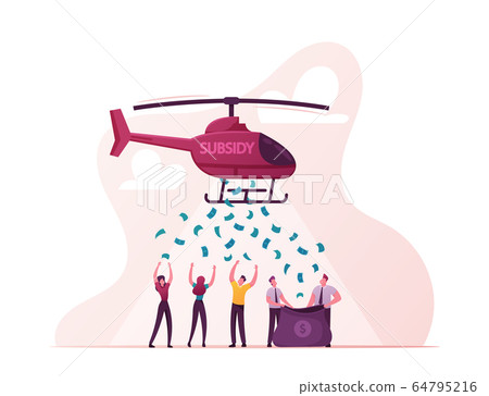 Governmental Support for Quarantined Worker Characters Concept. Paid Leave, Employment Insurance, Wage Subsidy for Business Employees, Sickness Benefits Support. Cartoon People Vector Illustration Governmental Support for Quarantined Worker Characters Concept. Paid Leave, Employment Insurance, Wage Subsidy for Business Employees, Sickness Benefits Support. Cartoon People Vector Illustration 64795216