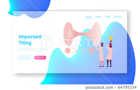 Contemporary Science Development, Scientific Research Landing Page Template.Tiny Female Scientists Characters Solve Quantum Mechanics Theory and Tunneling Formulas. Cartoon People Vector Illustration Contemporary Science Development, Scientific Research Landing Page Template.Tiny Female Scientists Characters Solve Quantum Mechanics Theory and Tunneling Formulas. Cartoon People Vector Illustration 64795334