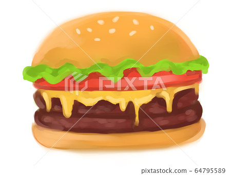 一個漢堡包 64795589