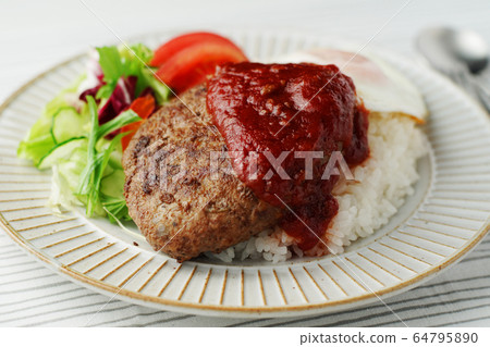夏威夷米飯漢堡 64795890