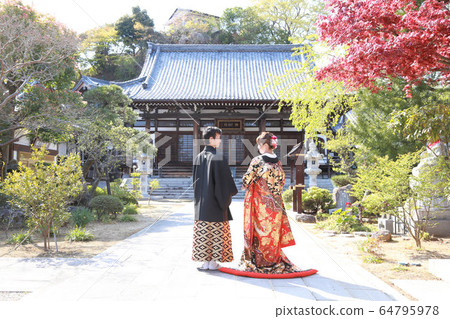 Kimono wedding location shooting Kimono wedding location shooting 64795978