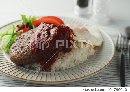 夏威夷米飯漢堡 64796040