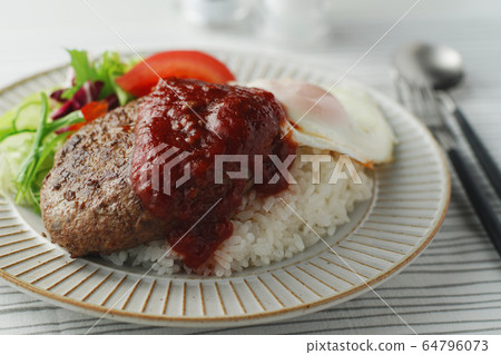 夏威夷米飯漢堡 64796073