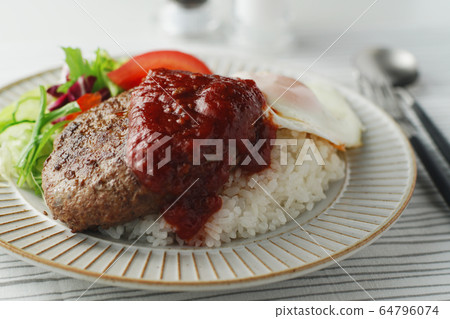 夏威夷米飯漢堡 64796074