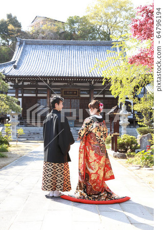 Kimono photo wedding location shooting Kimono photo wedding location shooting 64796194