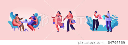 Set of Pregnant Women Characters Sparetime. Girls Shopping, Visiting Cafe, Buying Things for Baby, Meeting Friends. Desired Pregnancy, Maternity.. Parenting Concept. Cartoon People Vector Illustration Set of Pregnant Women Characters Sparetime. Girls Shopping, Visiting Cafe, Buying Things for Baby, Meeting Friends. Desired Pregnancy, Maternity.. Parenting Concept. Cartoon People Vector Illustration 64796369