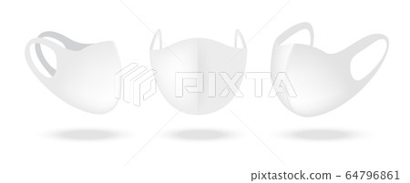 Surgical mask and Virus Protection isolated on Surgical mask and Virus Protection isolated on 64796861