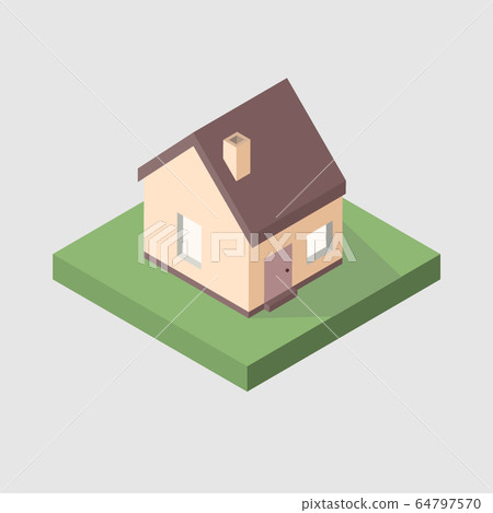 3d block house 3d block house 64797570