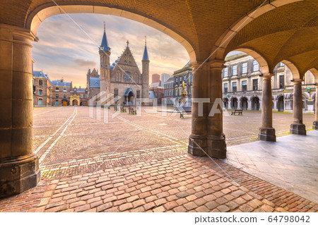 The Hague, Netherlands at the Ridderzaal The Hague, Netherlands at the Ridderzaal 64798042