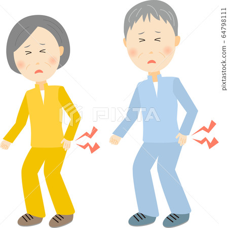 Back pain senior Back pain senior 64798111