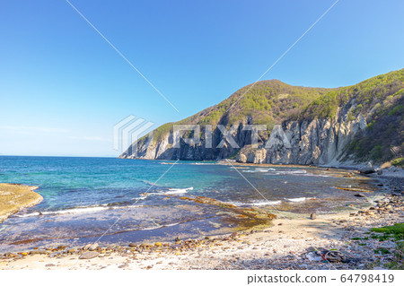 Aomori Prefecture Shimokita Peninsula National Park Hotokeura 64798419