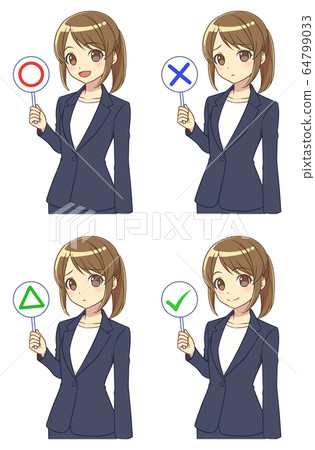 Suit woman tag set Suit woman tag set 64799033