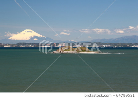 千葉縣富津海灘天文台的景色 千葉縣富津海灘天文台的景色 64799551