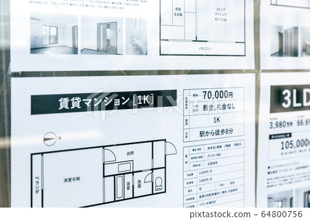 Real estate agency advertising Real estate agency advertising 64800756