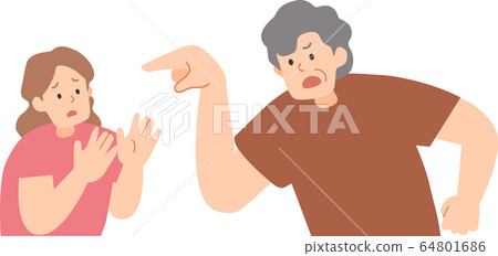 奶奶罵一個年輕女人 奶奶罵一個年輕女人 64801686