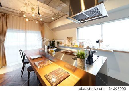 餐飲廚房內部圖像 64802000