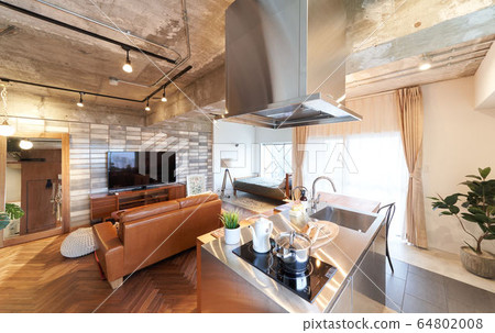 Dining kitchen interior image 64802008