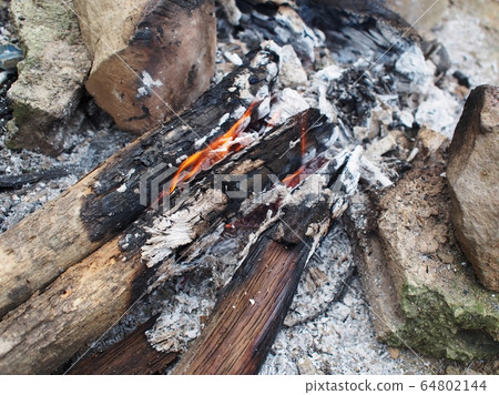 outdoor wood grill stove in primitive style home kitchen in rural vintage cottage house authentic shot in countryside house outdoor wood grill stove in primitive style home kitchen in rural vintage cottage house authentic shot in countryside house 64802144