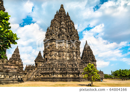 Prambanan Temple near Yogyakarta in Indonesia 64804166