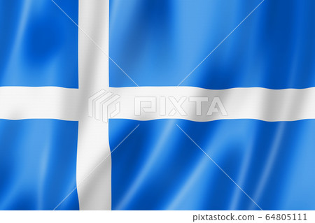 Shetland County flag, UK 64805111