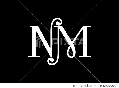 Initial Letter NW, NM , MW, MM Logo Design Vector Template. Creative  Abstract NW, NM , MW, MM Letter Logo Design