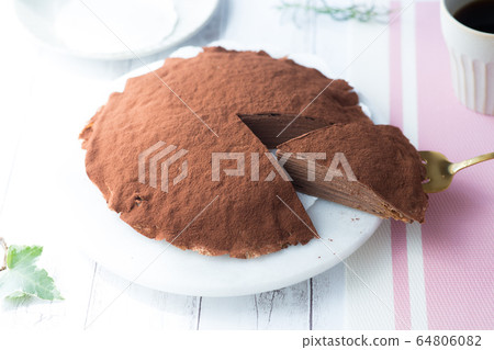 Mill crepe chocolate Mill crepe chocolate 64806082