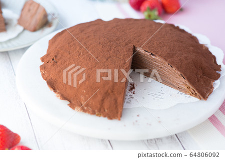 Mill crepe chocolate 64806092