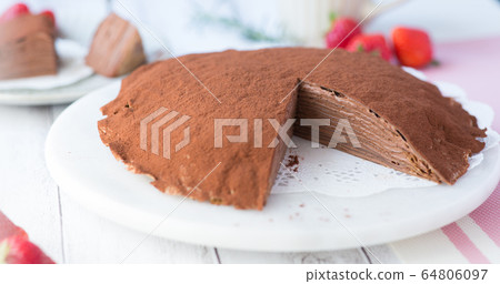 磨縐巧克力 64806097